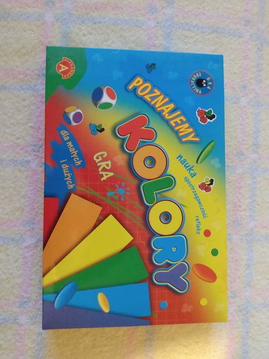 Sprzedam GRĘ EDUKACYJNĄ POZNAJEMY KOLORY dla całej rodziny