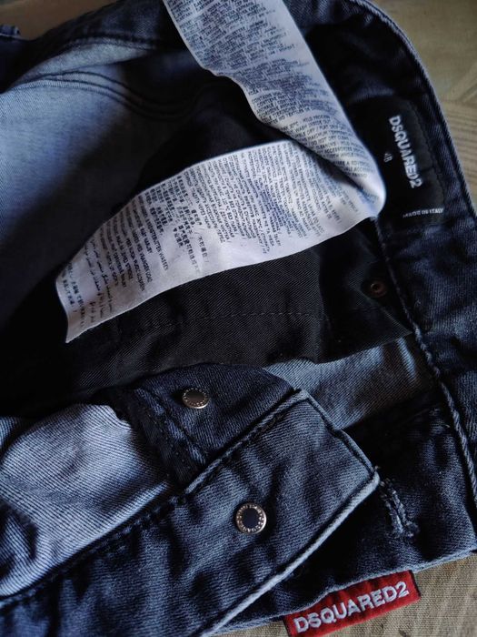 Джинсы лето Dsquared2 jeans Italy W32 stretch grey.