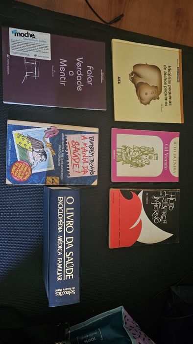 Livros de Estudo Escolar e de Saúde