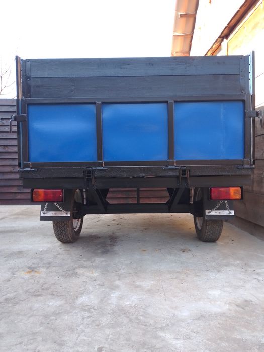 Прицеп до міні трактора