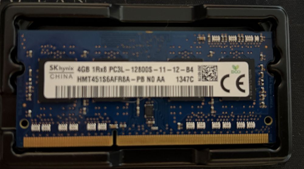 4Gb DDR3 1600MHZ