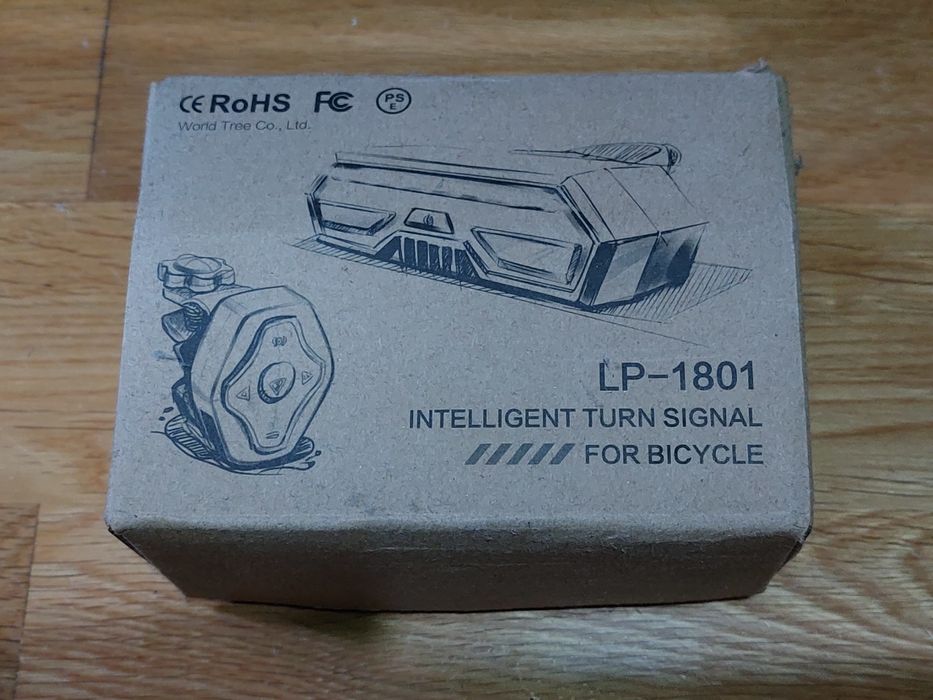 Farolim traseiro para bicicleta novo