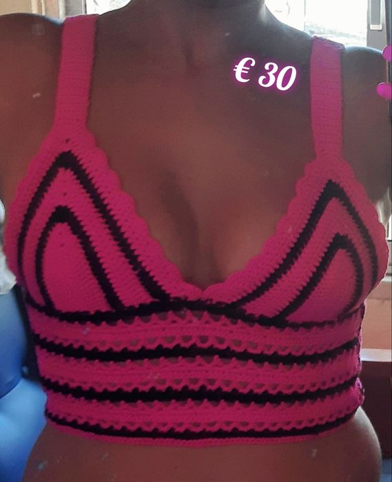 Vários artigos em crochê