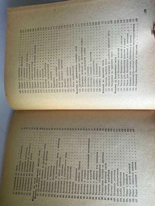 " Изделия из теста "  1958