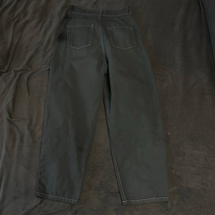 -50%‼️ЧЕРНАЯ ПЯТНИЦА‼️джинсы черный Oversized leg baggy jeans y2k M