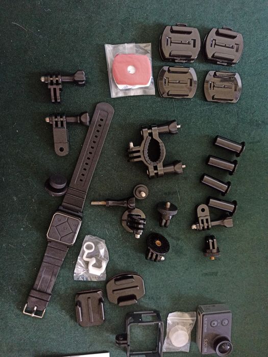 Zestaw Kamera sportowa SJCAM SJ7 Star USZKODZONA + akcesoria