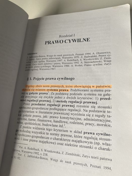 Prawo Cywilne część ogólna - Ziemianin, Kuniewicz