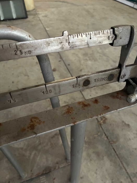 Balança de plataforma manual