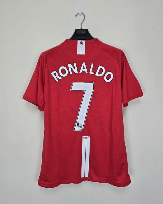 Man. United FC - Camisola Principal Vintage Época 07/08 - Ronaldo #7