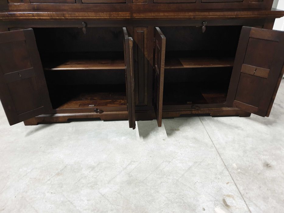 Witryna kredens biblioteczka kolonialna Palisander Indyjski. Dostawa.