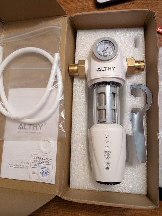 Автоматичний передфільтр, фільтр грубої очиски води ALTHY AL-PRE-AUTO2