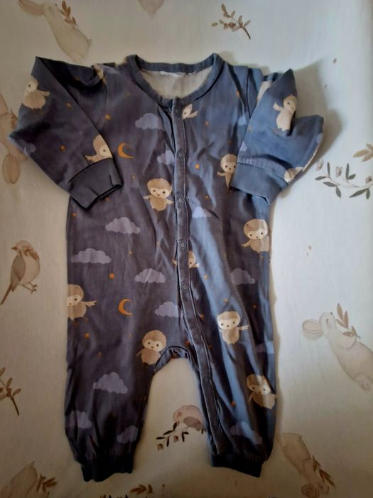 Wzorzyste piżamy jednoczęściowe 2pak H&M 62