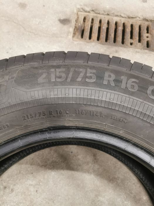 Para opon 215/75R16C 116/114R Continental VanContact Eco