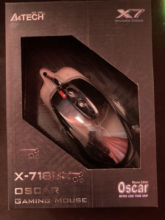 Ігрова мишка A4Tech X-718BK