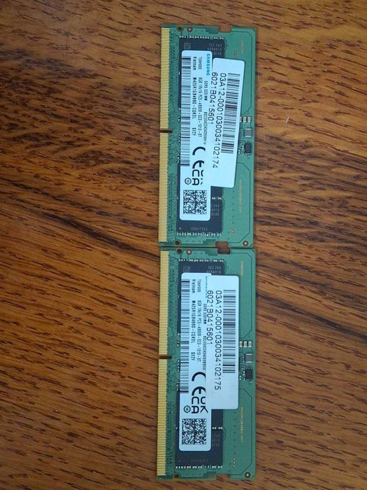 Оперативна пам’ять DDR5 SO-DIMM Samsung 16GB (2×8GB)