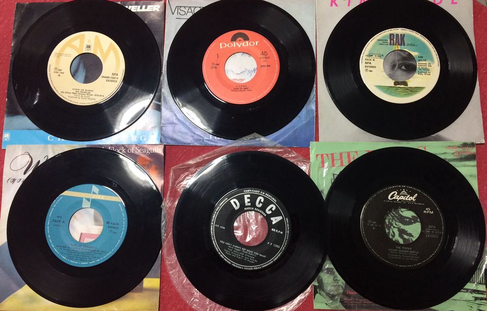 Vinis 45 RPM a 5€ cada