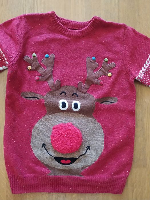 Свитер новогодний новорічний светрик next