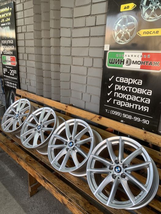 99 (67) НОВЫЕ Оригинальные диски BMW G05 618 style R18 5/112 6880684