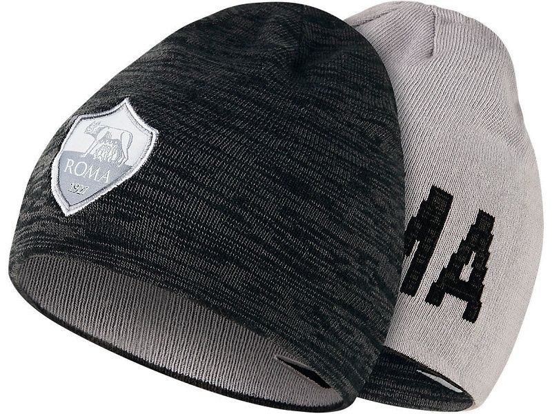 Шапка AS Roma Nike beanie двусторонняя ( Найк ФК Рома FC Roma )