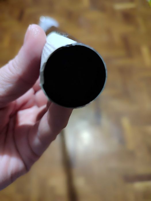 Труба мебельная DC25ммx0,6ммx2м,стальная,новая и флянец 25мм