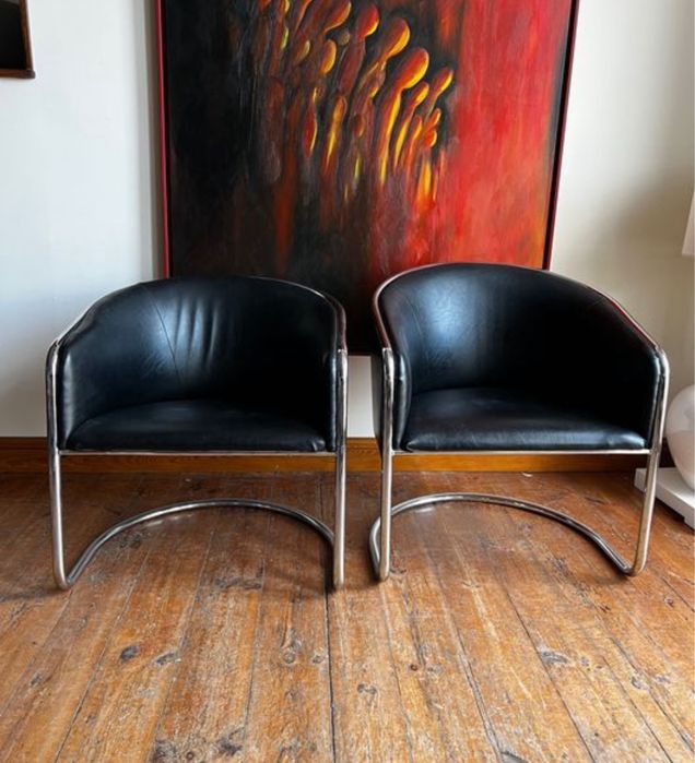 Thonet fotel tzw barrel chair projekt Anton Lorenz. Lata 70-te. Mid century