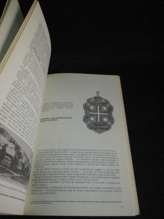 Livro Homens e Aviões na História da Amadora Lemos Peixoto Autografado
