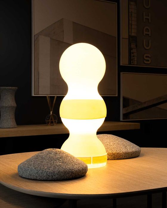 Lampa Stołowa "Aura" – Minimalistyczny, Organiczny Design!
