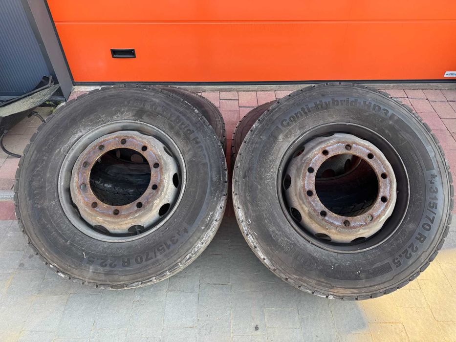 колесо 315/70R22,5 заднє Conti-Hybrid HD3