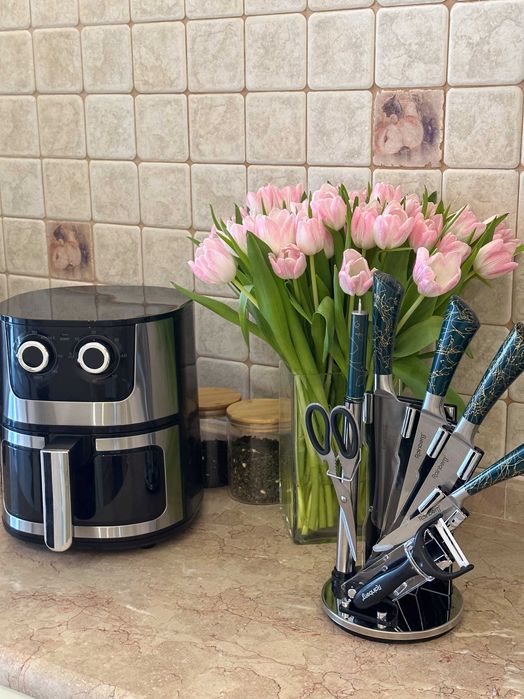 НЕМЕЦКИЙ Безмасляный электрический Аэрогриль Rainberg RB-2269 8л 4200W