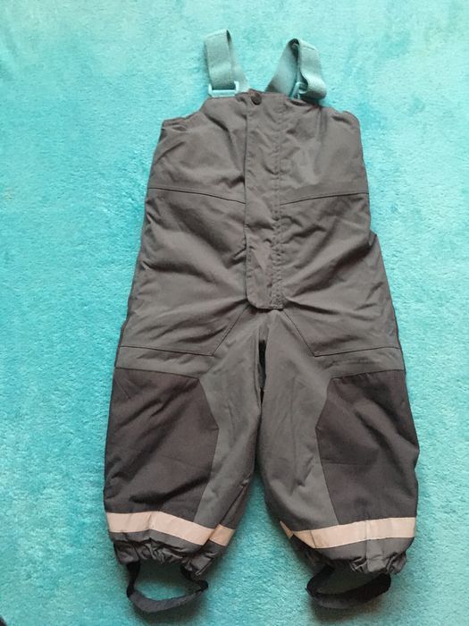 Зимние теплые штаны комбинезон