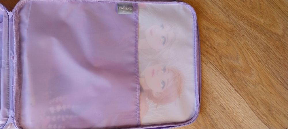 Mala de viagem de criança da Frozen + saco