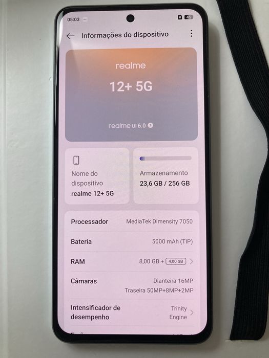 Realme 12 Pro 5G – COMO NOVO