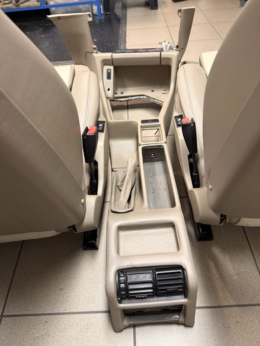 Wnętrze fotele sportsitze e34 m5 nappa