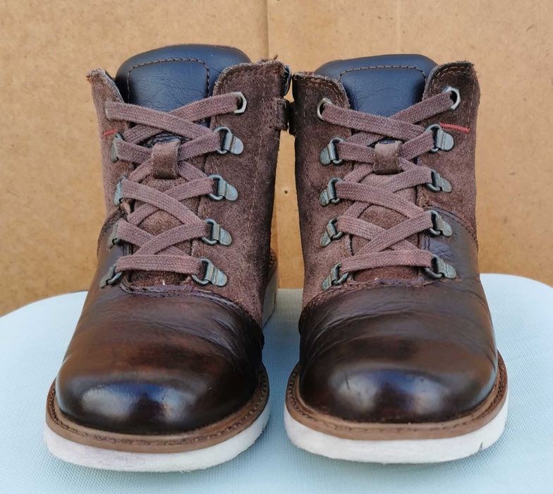 Кожаные демисезонные ботинки Timberland 33 р. Оригинал