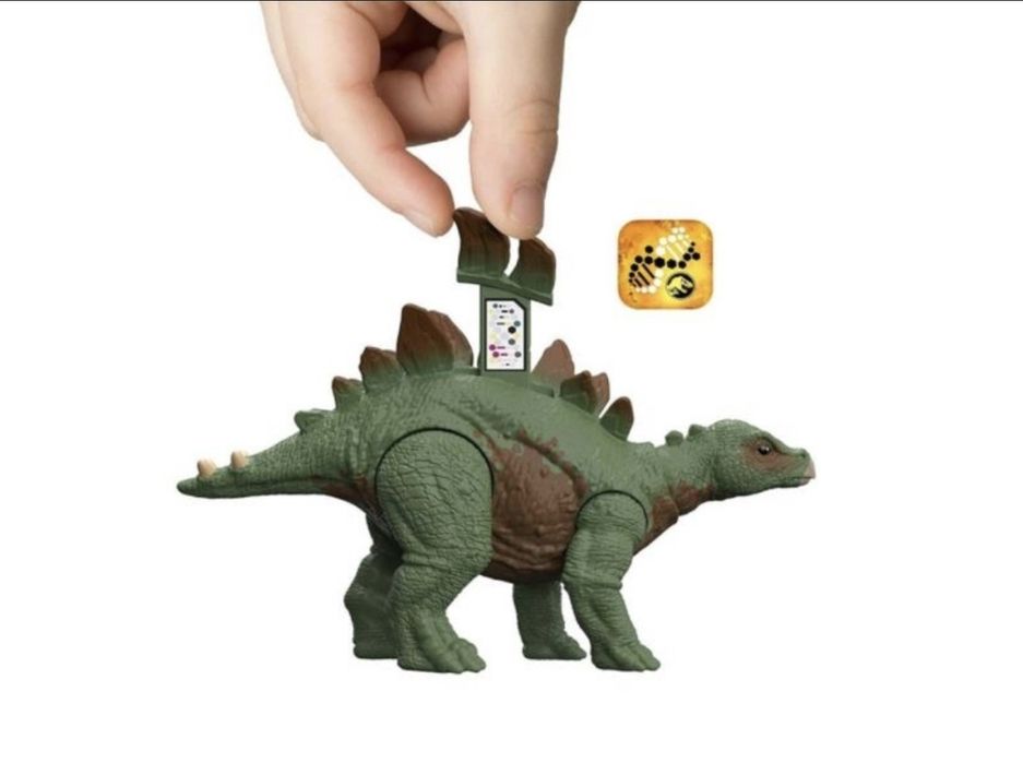 Набір, фігурки Jurassic world Matell Dr. Sarah and stegosour.