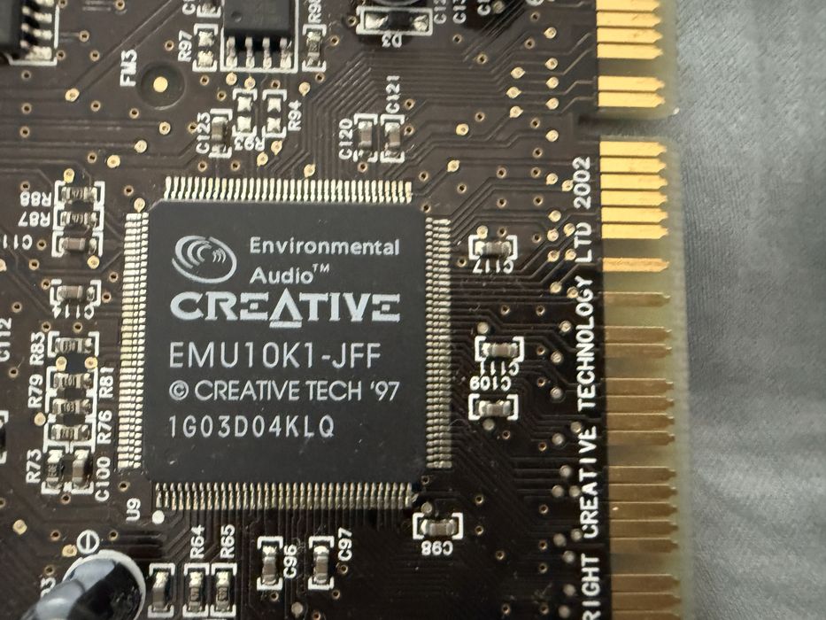 PLACA DE SOM - Creative Audio Digital