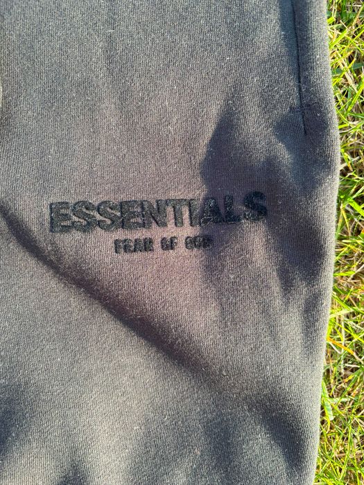 Spodnie Dresowe Czarne Essentials