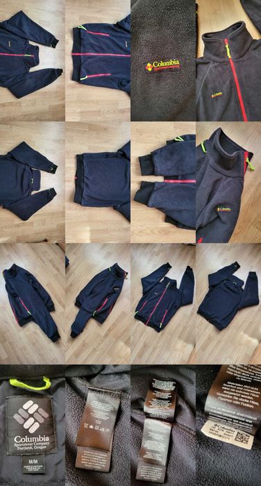 Bluza Polar Columbia Sportswear Company streetwear Rap y2k drill drip