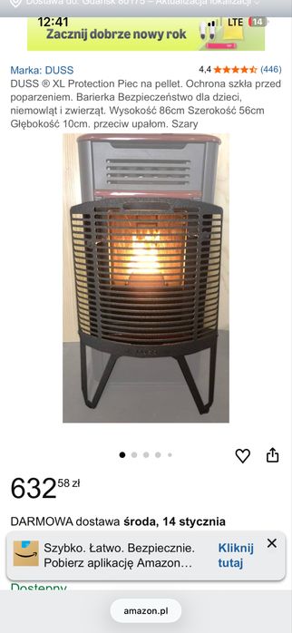 Osłona kominka DUSS