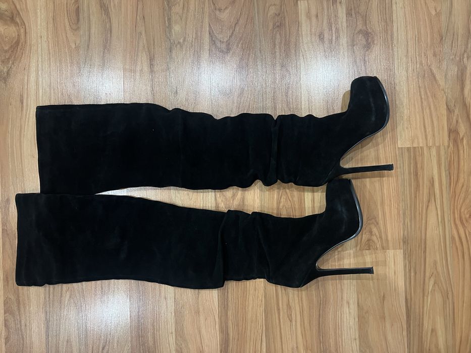 Ботфорти / Чоботи замшеві