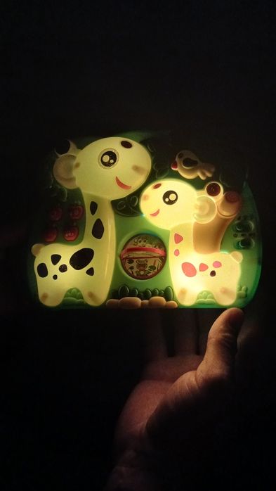 Проектор для дитячого ліжечка Жирафики