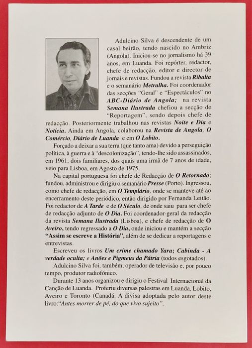 4 livros ADULCINO Silva