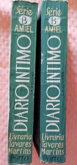 Diário íntimo, Henri-Frédéric Amiel (2 volumes)