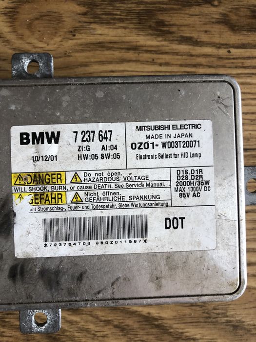 Блок фары BMW Tms Блок розжига F30 F15 F25 E70