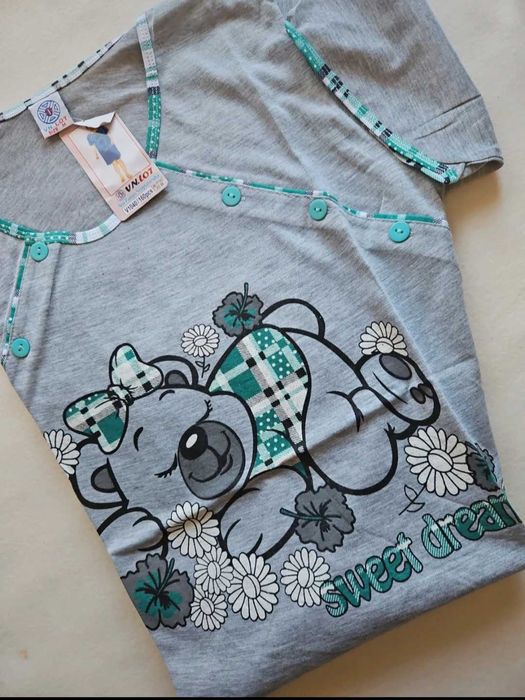 Koszula ciążowa M 38 do szpitala porodu karmienia odpinana rozpinana