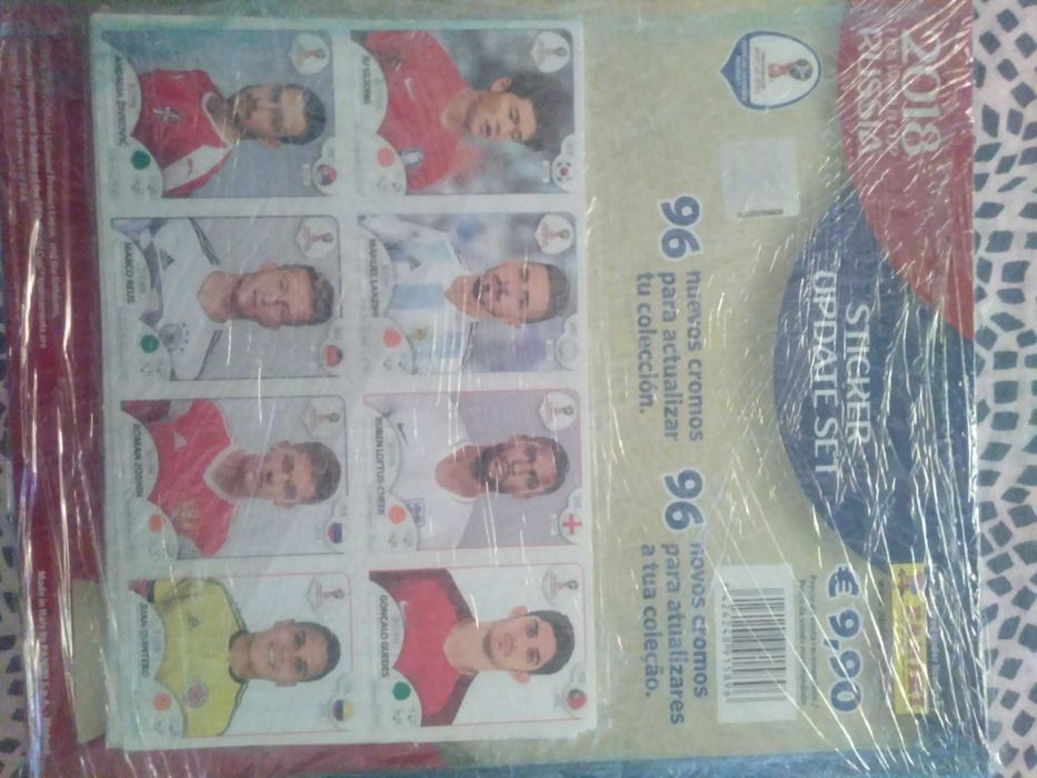 Cadernetas Panini completas