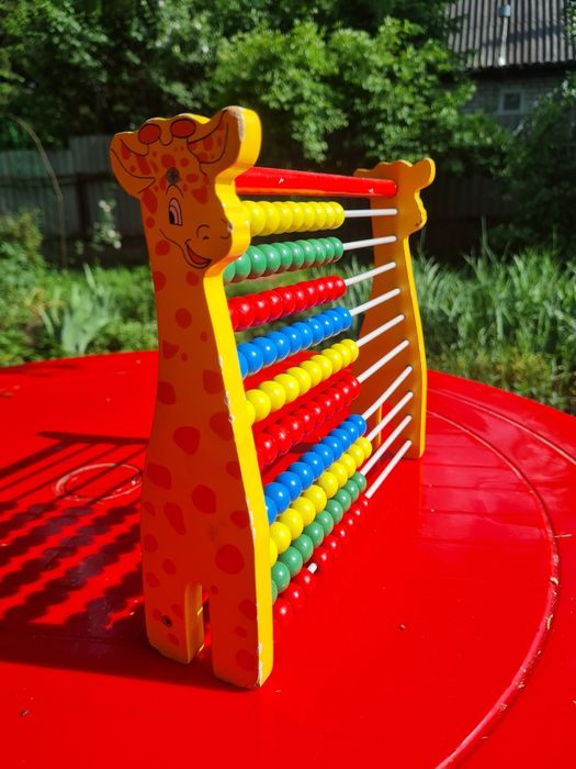 Детские счёты, развивающие игрушки