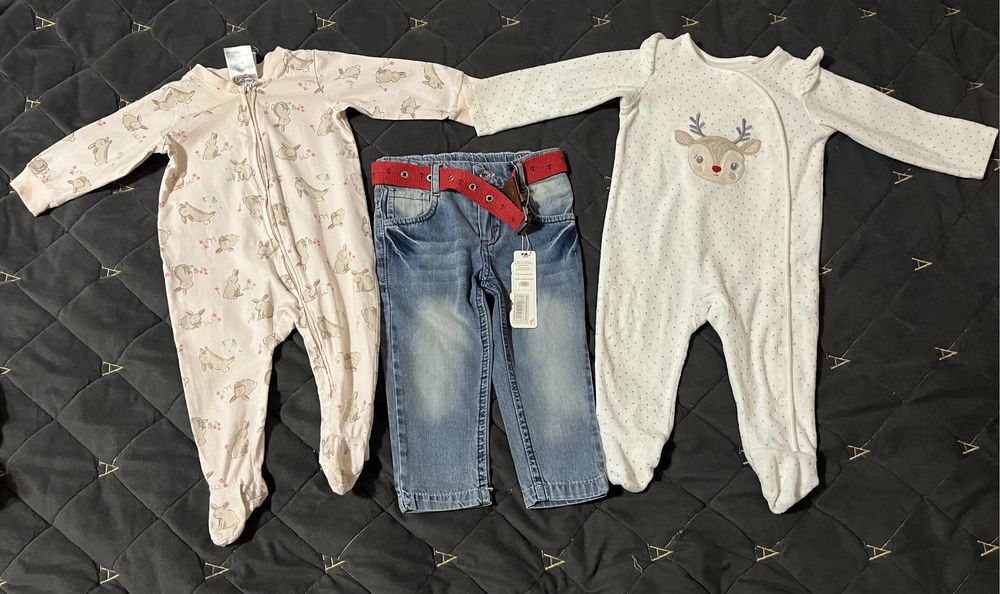 Безкоштовно! Чоловічки 6-9 міс, нові джинси 1-2роки