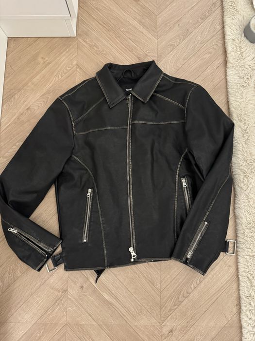 Шкіряна куртка Pull&Bear нова