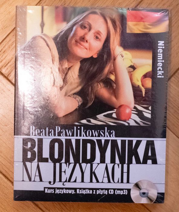 Blondynka na językach NIEMIECKI Beata Pawlikowska KURS CD MP3 NOWA